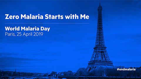 Paris : Celebration of World Malaria Day on 25th April 2019