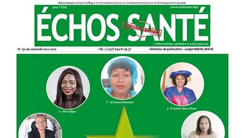 ECHOS SANTE makes Olivia Ngou, Founder & Executive Director of Impact Santé Afrique, one of the 10 women Health leaders in Cameroon