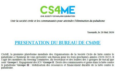 Présentation des membres du bureau CS4ME