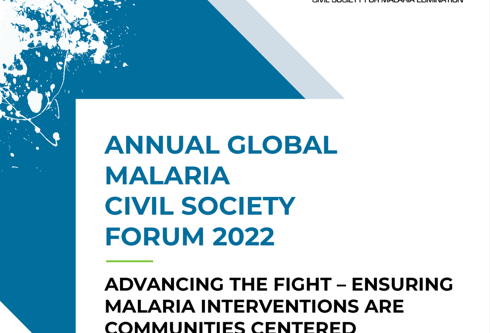 The Annual Global Malaria Civil Society Forum 2022