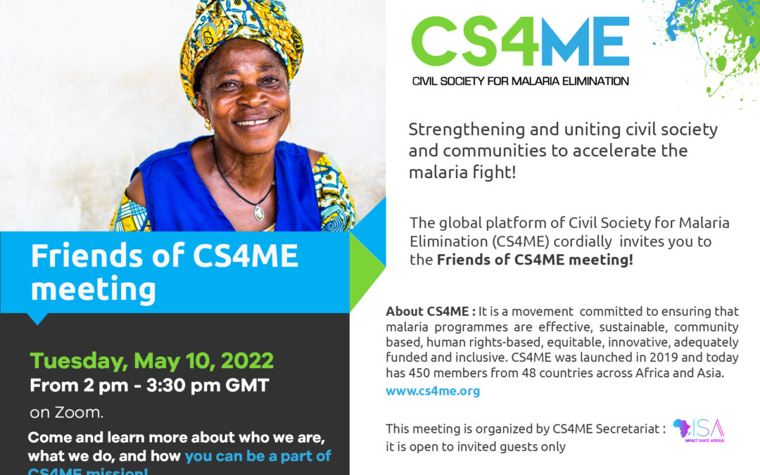 Strengthening and uniting Civil Society and communities to accelerate malaria fight
