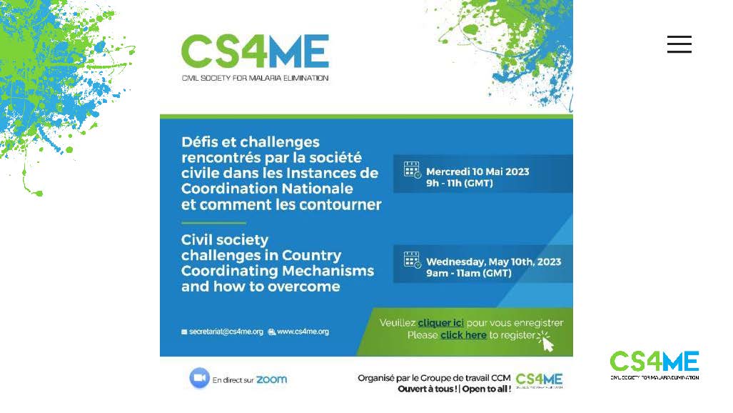 Défis et challenges rencontrés par la société civile dans les Instances de Coordinations Nationale et comment les contourner_10 Mai
