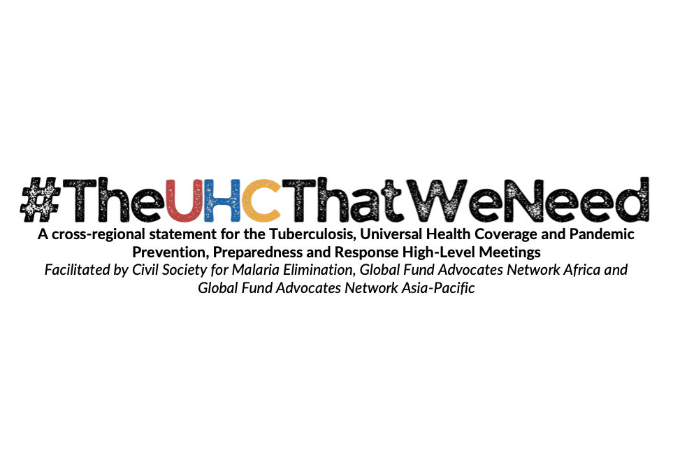 #TheUHCThatWeNeed – A Cross-Regional Statement on the Three High Level Missions