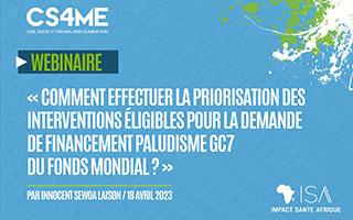 Comment effectuer la priorisation des interventions éligibles pour la demande de financement paludisme GC7 du Fonds mondial ?