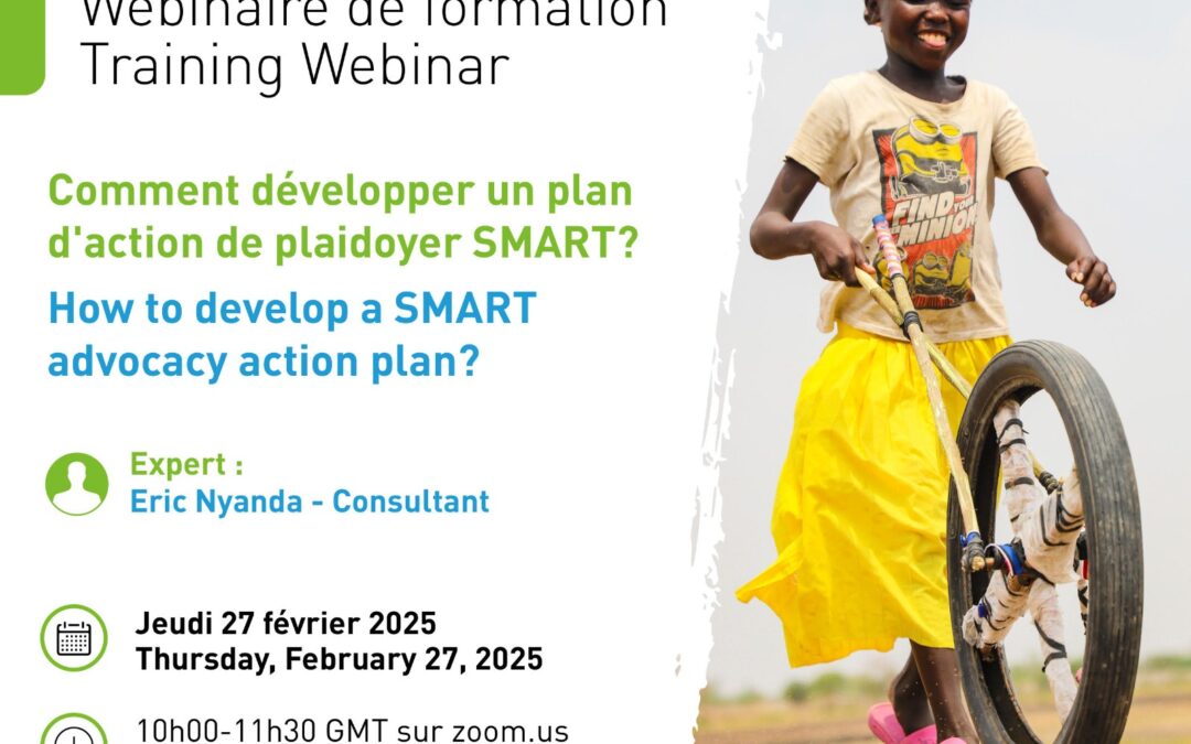 How to do a smart advocacy action plan?