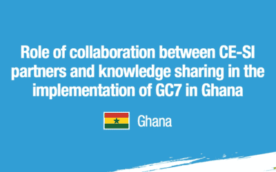 Role of collaboration between CE-SIRole of collaboration between CE-SIpartners and knowledge sharing in thepartners and knowledge sharing in theimplementation of GC7 in Ghanaimplementation of GC7 in Ghana